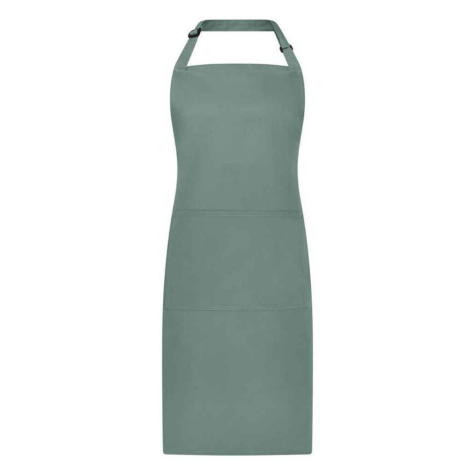 image 1 of Brand Lab Bibbed Full Apron | Green | Sage | One Size | 1
