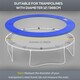 image 4 of HOMCOM 12ft Trampoline Accessories Pad Surround Pad Replacement Spare Blue