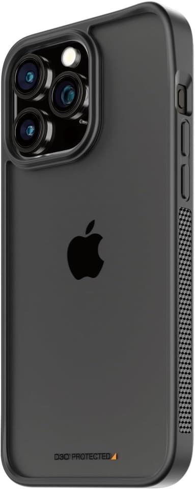 image 1 of Panzer Glass Military Grade Standard Clear Case for iPhone 15 Pro Max 6.7 Black Edition - 1179