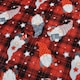 image 4 of Velosso Gonks Check Flannel Printed Cotton Blend Duvet Cover and Pillowcase Set Red | Super King