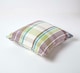 image 3 of Homescapes Green Tartan Cotton Falun Cushion Cover - 45 x 45 cm | Green | Green | 45 x 45 cm