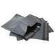 image 3 of 500 x 12x16" (304x406mm) Plain Grey Polythene Waterproof Self Sealing Postal Mailing Bags Grey | One Size