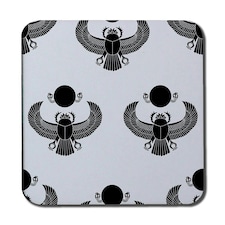 Scarab Silhouette (Coaster)
