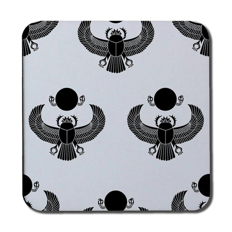 image 1 of Scarab Silhouette (Coaster)
