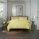 image 1 of Daisies 100% Cotton Tufted Duvet Cover Set – Fresh Summer Floral Design Yellow | Yellow | Super King