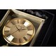 image 6 of Wm.Widdop Gold Mantel Clock With Pendulum Gold