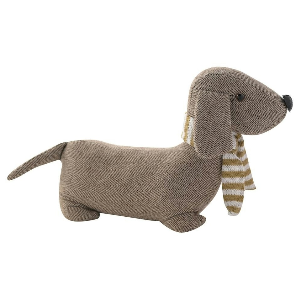 image 1 of Hestia Grey Dog Door Stop