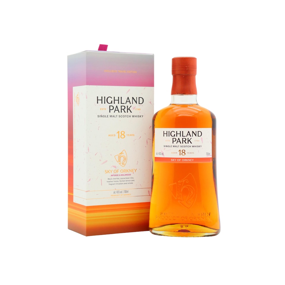 Highland Park Sky Of Orkney Single Malt Scotch 18 year old Whisky