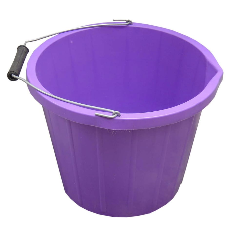 Lincoln Stable Bucket - Purple - 14L