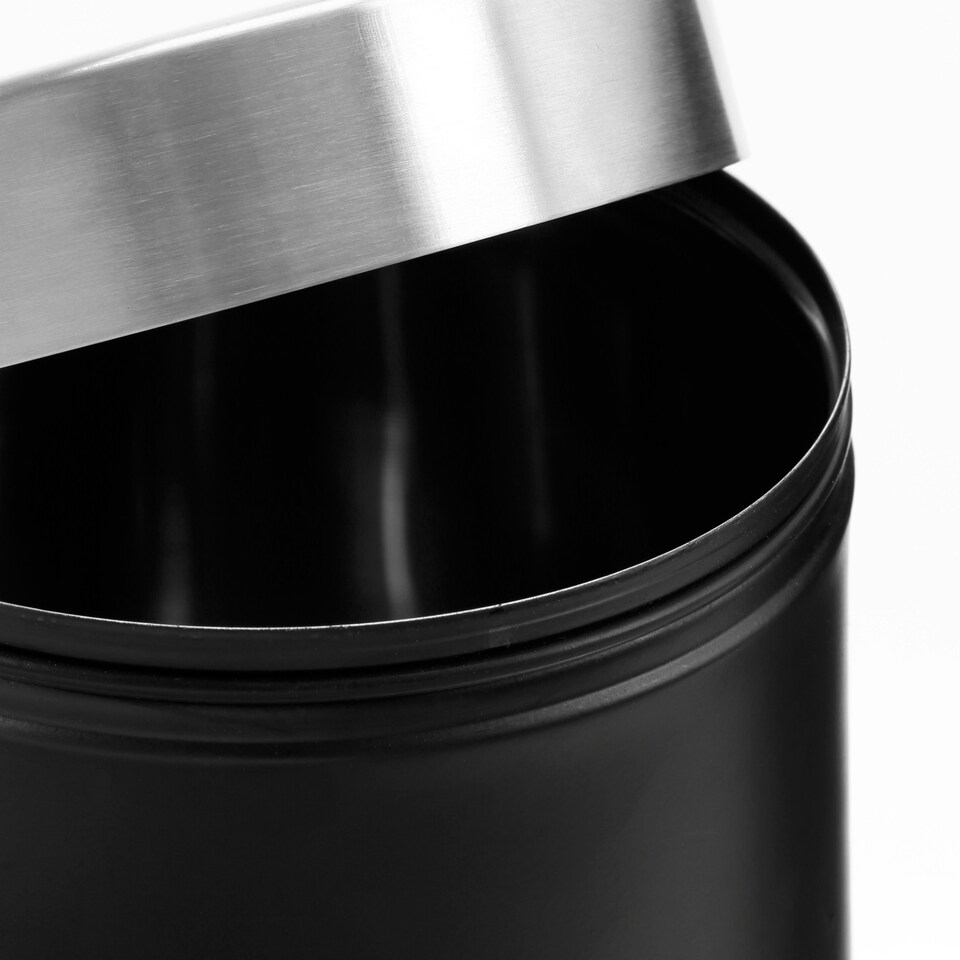 image 1 of Maison by Premier Black Enamel Biscuit Canister
