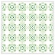 image 1 of Green extraordinary boho chic summer design (Picutre Frame) White | L