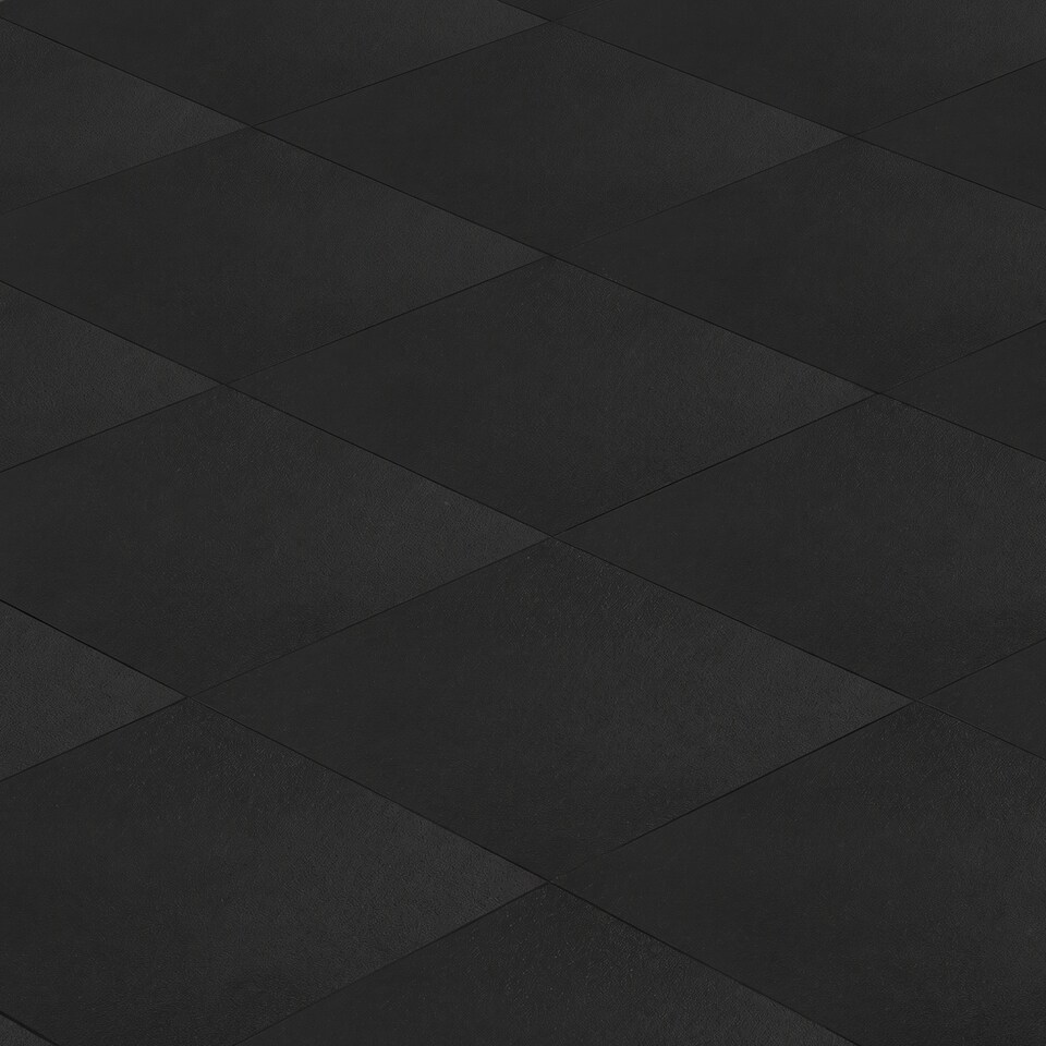 image 1 of NOVECRAFTO Vinyl Floor Tile – Self Adhesive 12x12 in – Black Checkerboard – Peel & Stick for Kitchen, Bathroom & Living Room – Waterproof & Easy DIY | Black | 4.65 sqm
