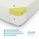 image 4 of Comfort Bubble Memory Mattress - 8" Deep, Supreme Softness White | Small Double