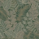 image 2 of Superfresco Easy Scattered Leaves Forest Green Wallpaper | Green | Copper | 10m Length x 52cm Width