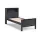image 2 of Garnet Bookcase Bed - Anthracite -  Single (90cm)