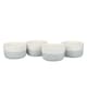 image 1 of KitchenCraft Ramekins Ceramic Set of 4 | White