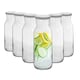 image 1 of Argon Tableware Brocca Glass Carafes with Silicone Lids - 1.2 Litre - Pack of 6