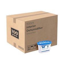 Harbour Housewares Interior Dehumidifiers - 500ml - Unscented - Pack of 100