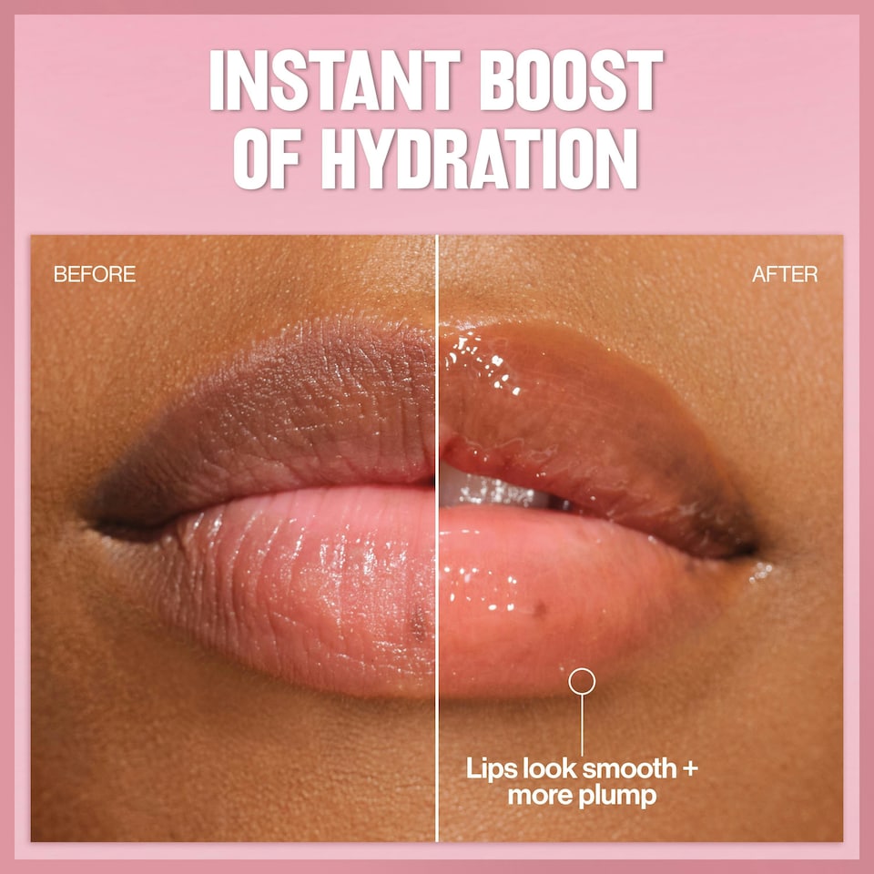 image 1 of REVLON Super Lustrous Glimmer Lip Oil, Moisturizing & Tinted, Shiny Finish, Made with Plant-Based Squalane, Healthy  Juicy Lips, Non Sticky Feel, Glow Mama N/A