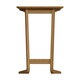 image 4 of Newark Ash Angled Sofa Tablet Table Brown
