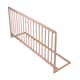 image 1 of Safetots Extra Wide Extra Tall Wooden Bed Guard, Natural, 60cm High x 140cm Wide, Toddler Bedrail for Safety