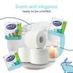 image 4 of Nicky Elite Toilet Tissue Rolls With Coconut Fresh Soft 3 Ply White Paper