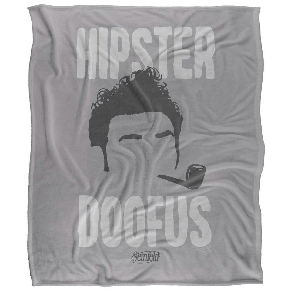 image 1 of Seinfeld Hipster Doofus Blanket - Multicoloured - One Size