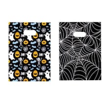 Assorted Spooky Halloween Party Loot Bags - Pack of 20