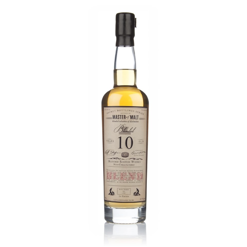 image 1 of 10 Year Old Blended Whisky 1st Edition Master of Malt