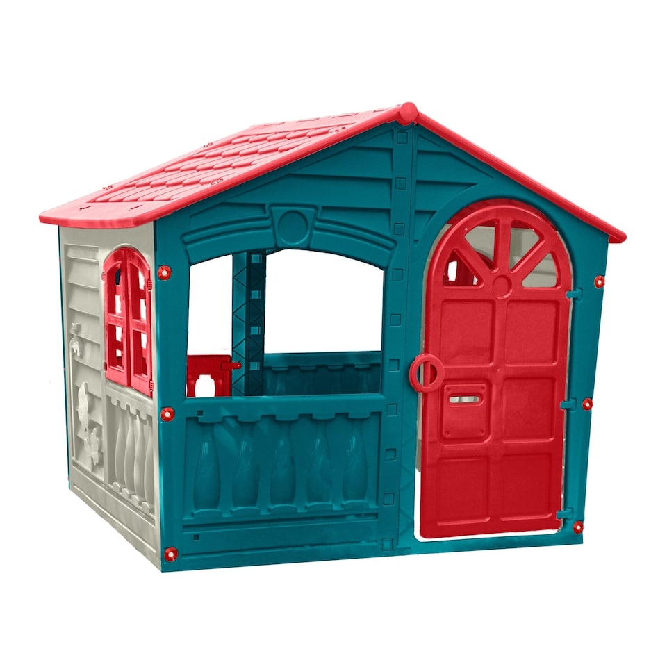 image 1 of Palplay Plastic Playhouse of Fun