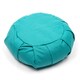 image 1 of Myga Turquoise Zafu Yoga Meditation Cushion