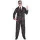 image 1 of Bone Suit - Halloween fancy dress costume for men | Black | black | S | 1