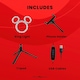 image 10 of Disney Mickey Mouse Selfie Ring Light with Table Tripod