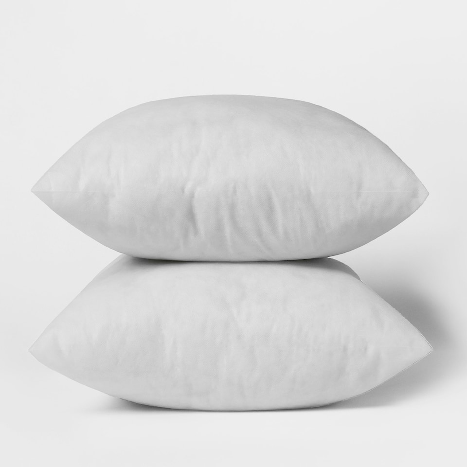 image 1 of OHS 4 x Cushion Fillers White Hollowfibre Inner Insert Pads White | 55 x 55cm