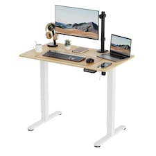 VonHaus Adjustable Electric Standing Desk with USB-C charging