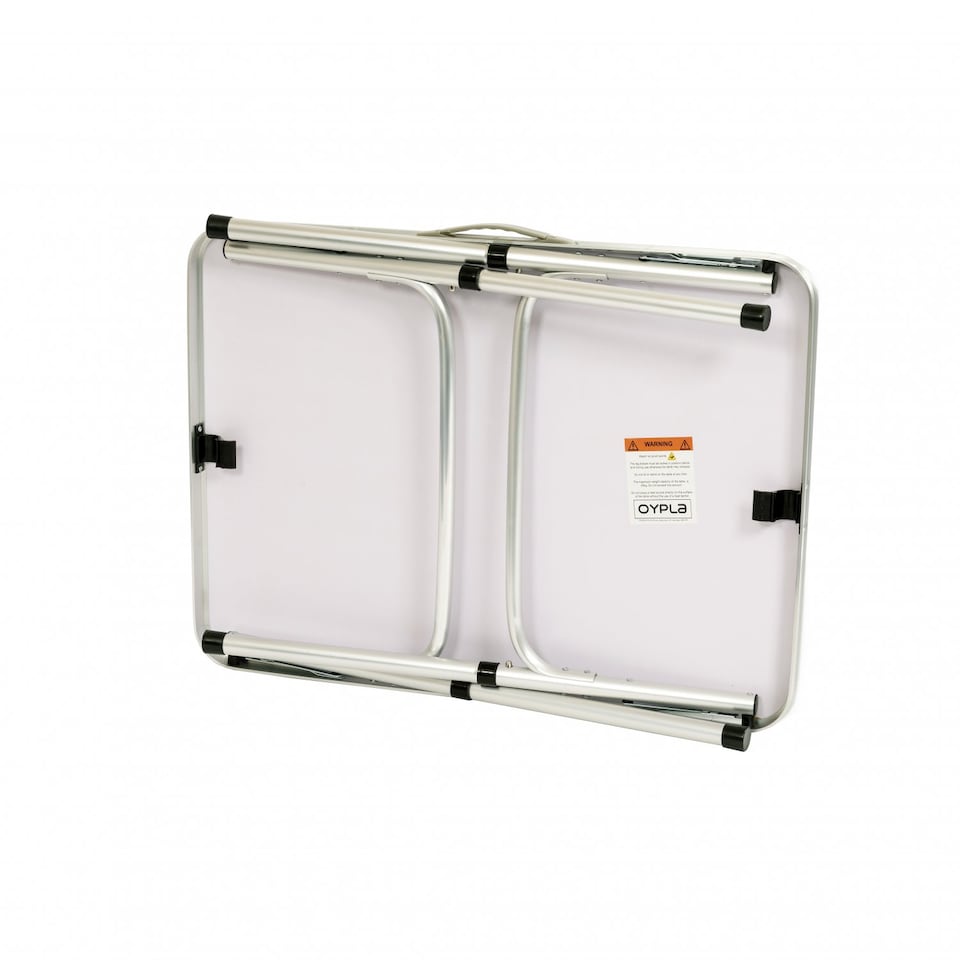 image 1 of 75cm Portable Folding Outdoor Camping Kitchen Work Top Table | White