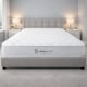 image 1 of Single Mattress 90 X 190cm, Affordable 3ft Memory Infused Foam and Spring Mattress. Approx 7 inch/18cm Deep with Quilted CoolTouch Cover, Fire retardant, Soft-Med Firm Feel