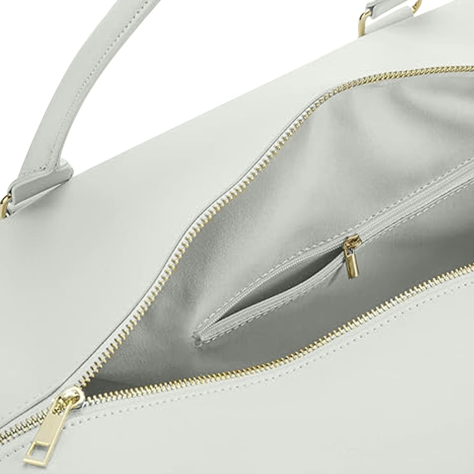 image 1 of Bagbase Womens/Ladies Boutique Weekender Holdall - Soft Grey - One Size | Grey | One Size