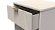 image 6 of Dallas 2 Drawer Compact Bedside Cabinet in Kashmir Matt (Ready Assembled) | Cream | Kashmir Matt