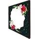 image 3 of Bright flowers, dark background (Picture Frame) Brown | Oak | M