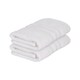 image 1 of Nicola Spring Cotton Hand Towels - 90cm x 50cm - White - Pack of 2