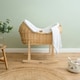 image 2 of Clair de Lune Organic Noah Pod With Rocking Stand - White