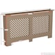 image 3 of Vida Designs Oxford Radiator Cover MDF Cabinet, Unfinished, 152cm
