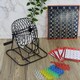 image 4 of The Magic Toy Shop Metal Cage Bingo Lotto Set Deluxe Family Party Game