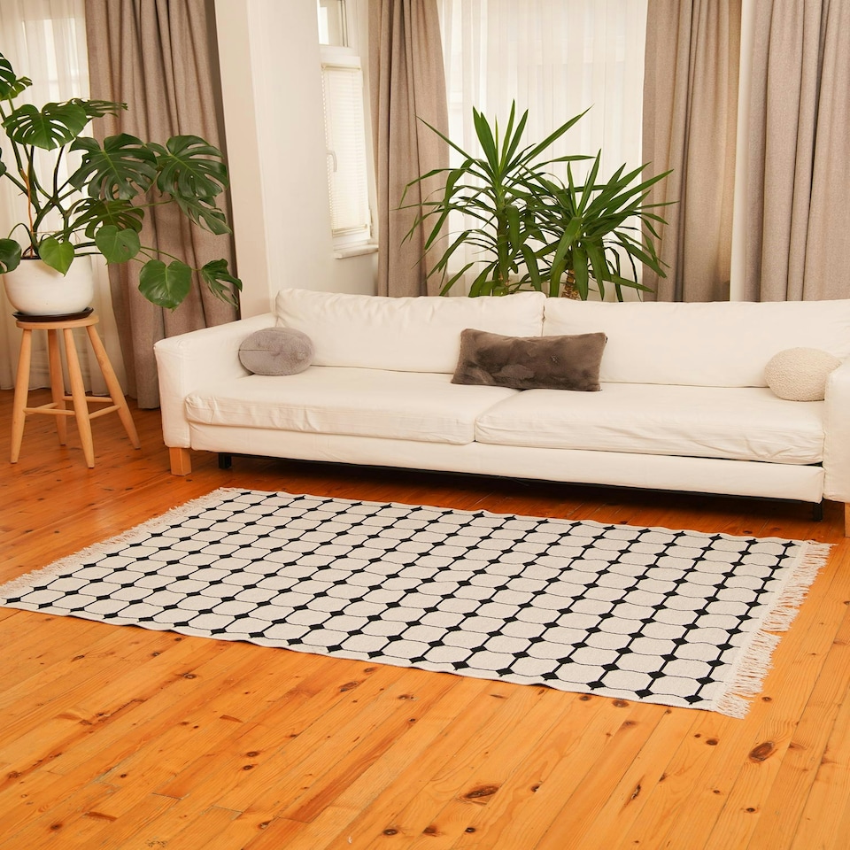 image 1 of Pearl Collection Kilim Rug - 180 x 120 cm