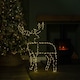 image 4 of 1mx80cm Light up Standing Christmas Reindeer with 292 Warm White LEDs