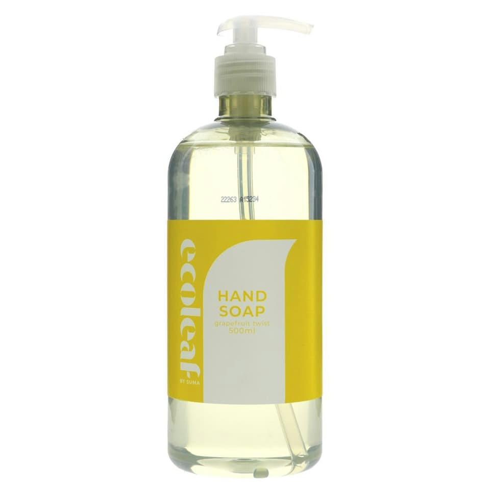 Grapefruit Liquid Hand Soap 500ml (Ecoleaf)