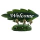 image 1 of Miniature Life Metal Ant Welcome Trio Garden Home Gift Ornament 6x23x34cm