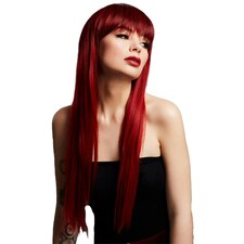 Fever Womens/Ladies Jessica Straight Wig - Ruby Red - One Size One Size