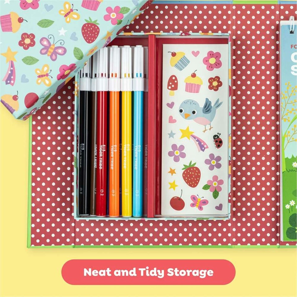 image 1 of Colouring Set - Forest Fairies